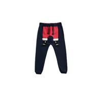 Koton Babyboy's Jogger Sweatpants Christmas Themed Santa Claus Printed Drawstring, Navy (704), 2-3 Years