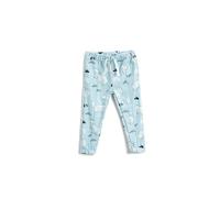 Koton Babyboy's Soft Touch Polar Bear Printed Jogger Sweatpants Pockets Drawstring, Blue(637), 2-3 Years