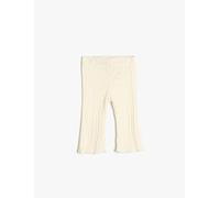 Koton Babygirl's Basic Ribbed Leggings, Beige(050), 12-18 Months