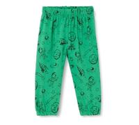 Koton Baybboys Space Printed Jogger Sweatpants Elastic Waist Brushed Interior Sweatpants, Khaki Design(39A),
