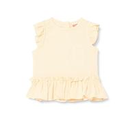 Koton Baybgirl's Blouse Ruffle Sleeveless Cotton Round Collar, Yellow(156), 9-12 Months