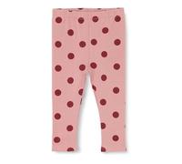 Koton Baybgirl's Leggings Polka-Dot Elastic Waistband Cotton, Pink Design(2D7), 12-18 Months