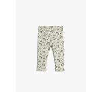 Koton Baybgirl's Unicorn Leggings Elastic Waistband Printed, Grey Design(0D4), 18-24 Months