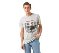 Koton Men's Astronaut Print T-Shirt, Grau (023), S