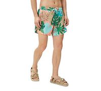 Koton Men's Sea Shorts Tropical Printed Drawstring Pocket Detailed Swim Trunks, Motiv Lachs (SMD),