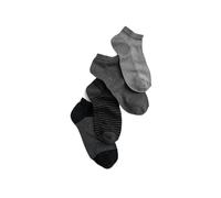 Koton Men's Striped 4-Pack Bootie Socks Set, Navy Blue(616), One Size