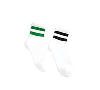 Koton Men's Striped Man Socks Set Socks, White (000), One Size