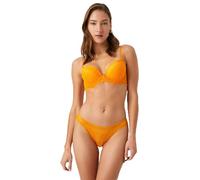 Koton Women's Lacy Brazilian Panties Briefs, Orange(206), XS