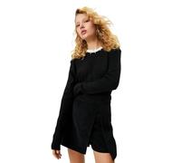 Koton Women's Mini Skort Corduroy Skirt, Black(999), 3 UK