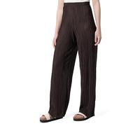 Koton Women's Pleated Wide Leg Trousers Shorts, Brown(517), S