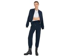 Koton Women's Pocket Detail Medium Rise Drawstring Jogger Pants Shorts, Navy (703),