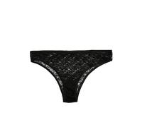 Koton Women's Regular Waist Lacy Brazilian Panties Briefs, BLACK(999),