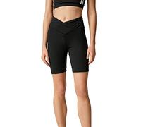 Koton Women's Sport Biker Leggings Waist Detail Sweatpants, Schwarz (999),