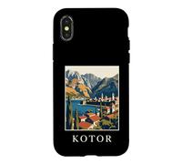Kotor Montenegro Adriatic Coast Travel Art Case for iPhone X/XS