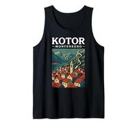 Kotor Montenegro Fortress Travel Vintage Fjord Adriatic Town Tank Top