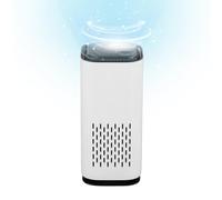Kouamor Air Purifier for Bedroom, 6 * 6 * 13cm, White, Air Filter, Pet Air Purifier, Dog Smell Eliminator, Allergies, Dust, Pet Dander, Smoke, Office, Desktop
