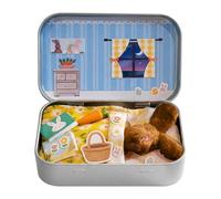 Kouamor Easter Stuffing Pocket Hug Plush Bunny Toys, Stuffed Animad Rabbit Doll, Easter Bunny In A Box, Cute Mini Rabbit Pocket Hug Gifts, Lovely Sleeping Bunny Plush Toy for Children Friend (brown)