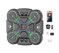 Kouamor Kids Punching Machine, Music Boxing Machine, Boxing Machine Wall Mounted, Smart Music Boxing Machine with Boxing Gloves & Bluetooth, Gifts for Kids Children (E4)