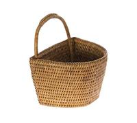 KOUBOO La Jolla Rattan Wall Basket, Small, Honey Brown, Rattan & Wicker