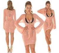 Koucla Party Dress Cover-Up Women Minidress Beach Summer Glitter Milax-Fashion