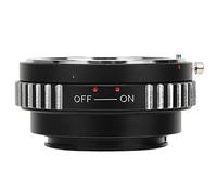 KOUDBNSMU DA - NEX Aluminium Alloy Adapter Ring, Camera Lens Adapter, High - Quality CNC Integrated, DA/PK Mount to E Port Camera Body, with Manual Aperture Adjustment for Enhanced C