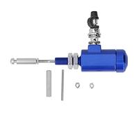 KOUDBNSMU M10 x 1.25mm Motorcycle Brake Pump, Hydraulic Clutch Master Cylinder for ATV Bike, Aluminum Alloy Structure with Resistance, Upgrade from Traditional Brake (A(Blue))