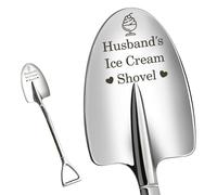 Koudindg Husband Gifts,Valentines Gifts for Husband Presents for Valentines Day Christmas Anniversary Wedding Stainless Steels Ice Cream Shovel for My Love Romantic Presents