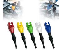 Koufeil Flexible Draining Tool Snap Funnel, Flexible Funnels for Automotive Use, Plastic Small Funnel for Oil Change, Flexible Funnel with Long Hose for Water, Gasoline, Coolant, Engine Oil (5Pcs)