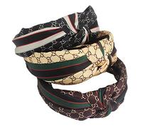 KouGeMou 3pcs Classic Style headband Good elasticity Not easily deformed Strong resilience headbands G