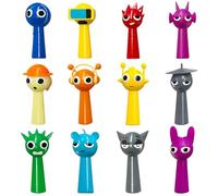 Kouipoie S-prunki Action Figures, 12 Pack Colorful Toy Figures for Kids, for Boys and Girls Ages 3+ Safe, Durable, and Fun, The for any S-prunki Games fan (12PCS)