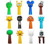 Kouipoie S-prunki Action Figures, 12 Pack Colorful Toy Figures for Kids, for Boys and Girls Ages 3+ Safe, Durable, and Fun, The for any S-prunki Games fan (12PCS B)