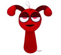 Kouipoie Sprunki Plush Toy,9.8" Soft & Squishy Stuffed Animal Inspired By Game,Cute Collectible Plush For Kids & Fans,Ideal Stocking Stuffers For Boys,Girls, Ages 4-10+ (Red A)