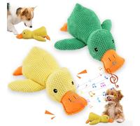 Koujut Dog Toys for Aggressive Chewers, 2025 Upgraded Duck Dog Toys Large Dogs Indestructible for Large Medium Small Dogs (2 Pack, L-11.4 * 13.5in)