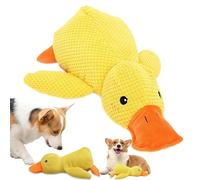 Koujut Dog Toys for Aggressive Chewers, 2025 Upgraded Duck Dog Toys Large Dogs Indestructible for Large Medium Small Dogs (Yellow, XL-14.9 * 17.7in)