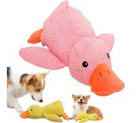 Koujut Dog Toys for Aggressive Chewers, 2025 Upgraded Duck Dog Toys Large Dogs Indestructible for Large Medium Small Dogs (Pink, XL-14.9 * 17.7in)