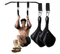 koukenbi Hanging Ab Straps for Pull Up Bar,Premium Fitness Padded Arm Supports For Core Strength & Abdominal Training,Pull Up Straps,Ab Sling Straps, Workout Straps,Abdominal Training Workout