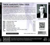 Giorgio Koukl - Tibor Harsányi: Complete Piano Works, Vol. 1