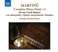 Koukl - MARTINU: Complete Piano Works, Vol. 4