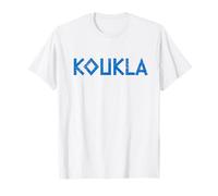 Koukla Ancient Greek Pride Greek Flag Opa Greek Party Greece T-Shirt