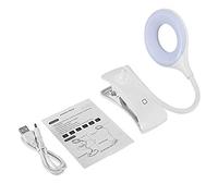 koulate LED Clip-on Table Lamp, USB Dimmable Flexible Bending Desk Light for Piano Reading Nail Indoor Lighting