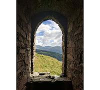 Koumu Inveraray View Scotland Highlands Window Building Photo Unframed Wall Art Print Poster Home Decor Premium