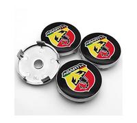 KOUNNENA 4Pcs wheel Center caps Hub Centre Caps Cover 60mm for Abarth 500 595 1100