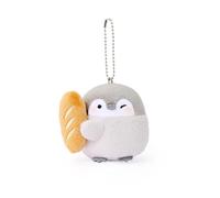 Koupen Chan Baguette Plush Keychain Mascot Charm Clip Backpack Decor 3inch