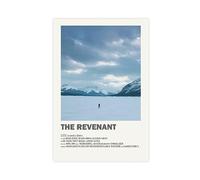KOURT The Revenant Minimalist Movie Poster Canvas Poster Wall Art Decor Print Picture Paintings for Living Room Bedroom Decoration Unframe: 16x24inch(40x60cm)