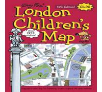 KOURTNEY HARPER London Children's Map Sheet map, folded Book KOURTNEY HARPER Multicolor