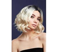 Kourtney Wig Ladies Deluxe Professional Heat Resistant Curly Wig Two Tone Fever