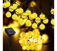 Kousee Solar Fairy Lights Outdoor, 12M/39Ft 100LED Garden Lights Solar Powered Waterproof, 8 Modes Globe String Lights for Garden, Patio, Lawn, Yard, Wedding
