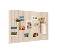 Koushine Large Felt Bulletin Board 0.35in Thicker, Cork Board with Safe Removable Nano Self-Adhesive Tabs, Wall Felt Board for Bedrooms, Living Rooms, Offices, Flower Shops (Camel, 120x90 cm)