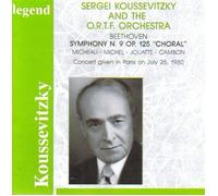 Koussevitzky Conducts Beethoven: Symphony No. 9, Op. 125 Choral by Janine Micheau