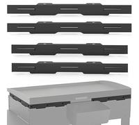 Koutemie Wind Guard for Blackstone 36" Griddle Accessories with Magnetic Grill Heat Shield, Heavy Duty Steel Wind Screens Compatible with Rear Grease Cup, Hood and Side Shelf, Black…